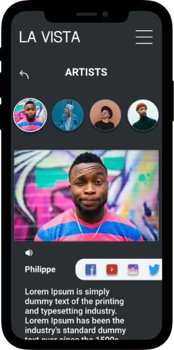 Final - Artist Page